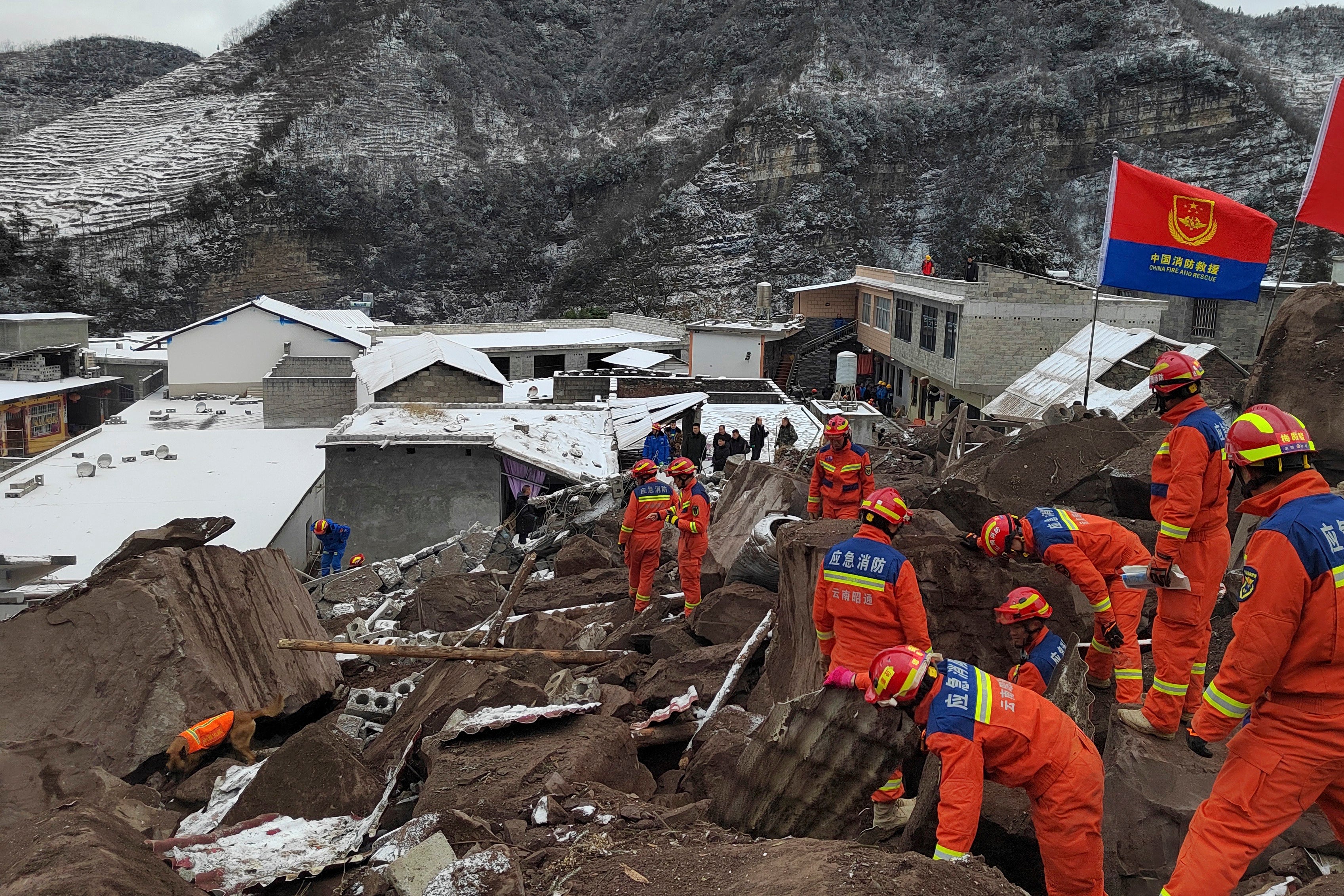 China Landslide