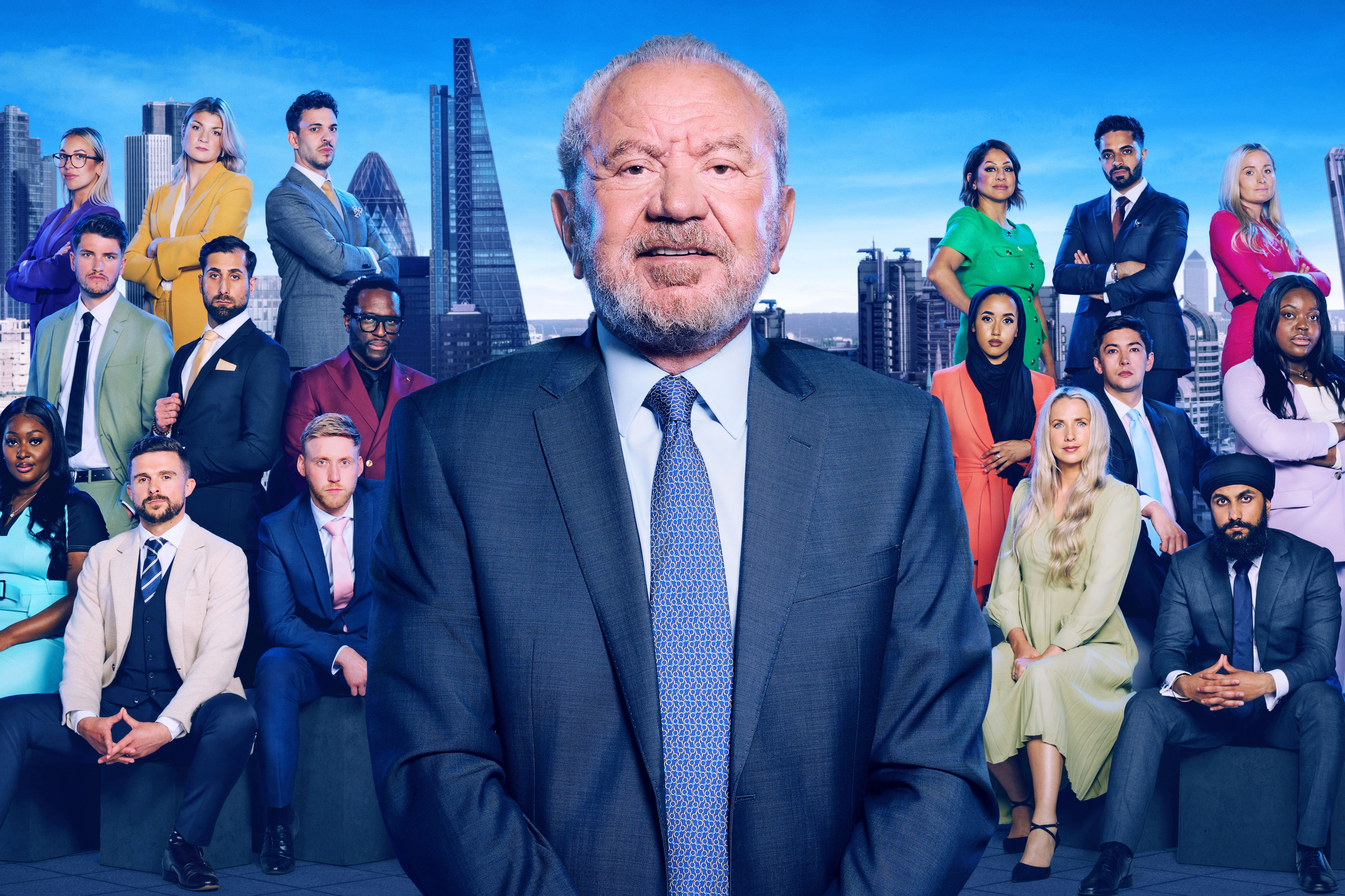 Aspiring entrepreneurs: Lord Sugar and the latest cohort of ‘Apprentice’ candidates