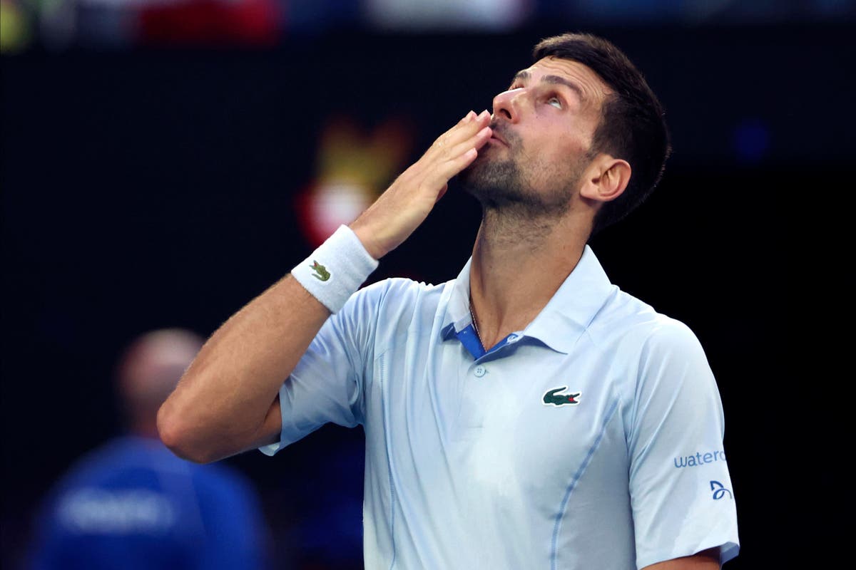 Novak Djokovic looks to continue Australian Open pattern after passing tough Taylor Fritz test Novak Djokovic looks to continue Australian Open pattern after passing tough Taylor Fritz test