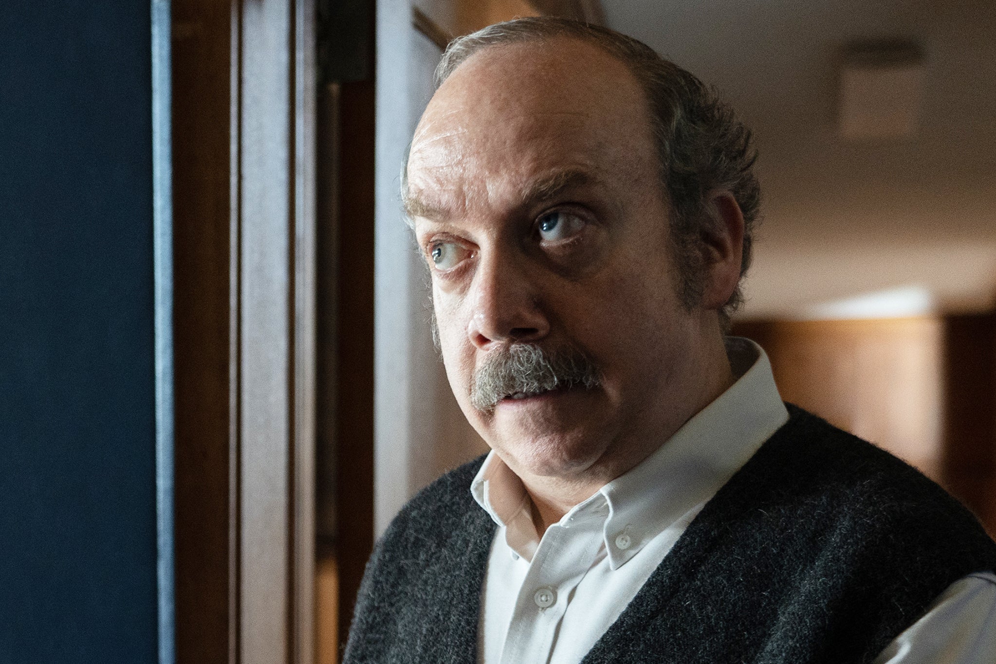 Smell blessings: Paul Giamatti in ‘The Holdovers'