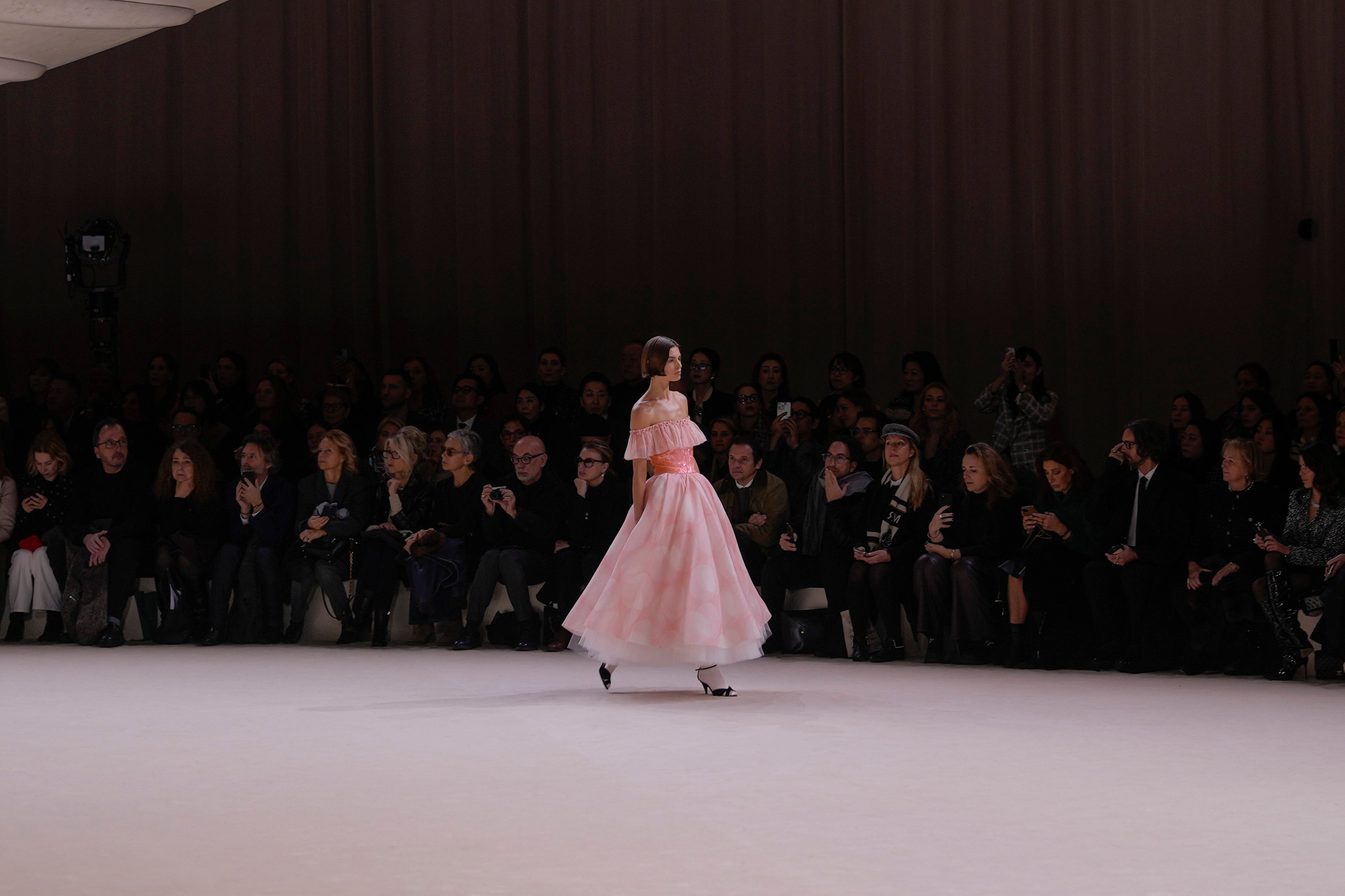 Chanel's spring couture show is a button-inspired ballet on the Paris  runway