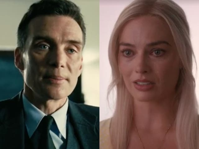 <p>Cillian Murphy’s role as Dr Robert Oppenheimer is recognised with a Best Leading Actor nomination, although Margot Robbie and ‘Barbie’ missed out </p>