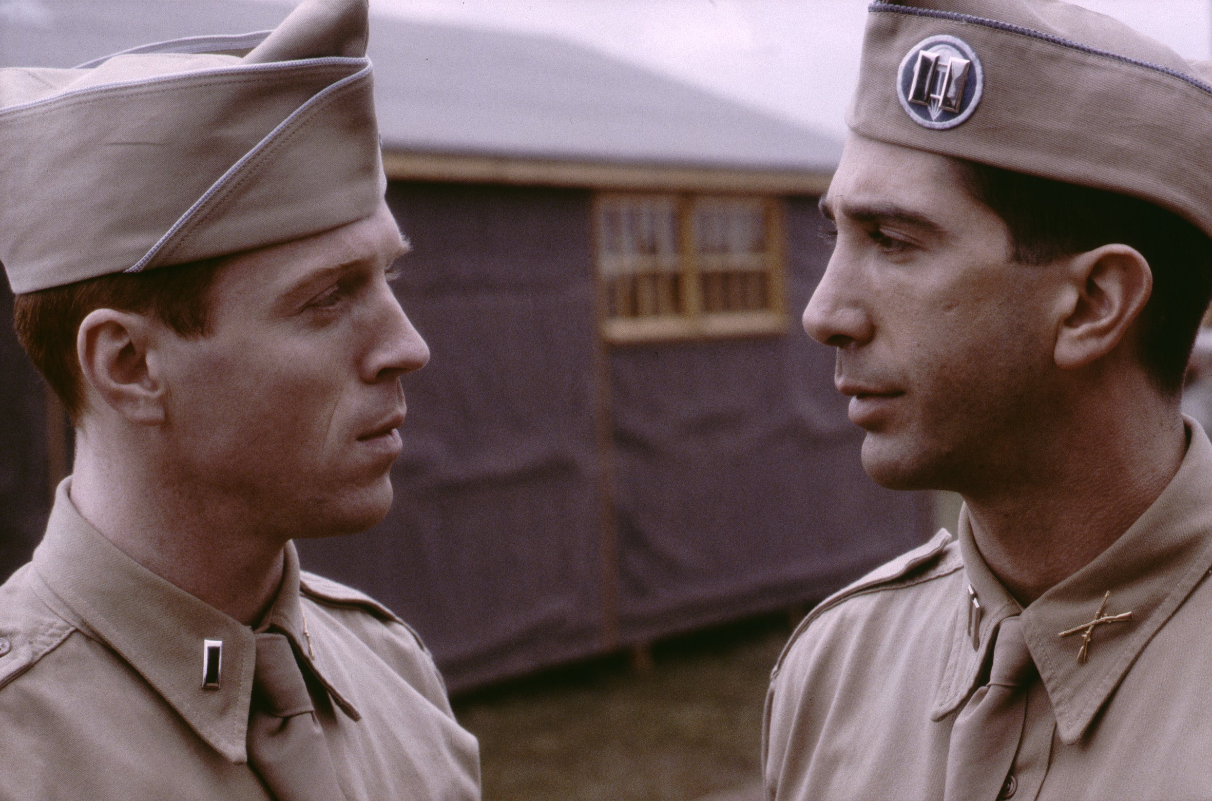 Damian Lewis and David Schwimmer portrayed the horrors of the Second World War in ‘Band of Brothers’