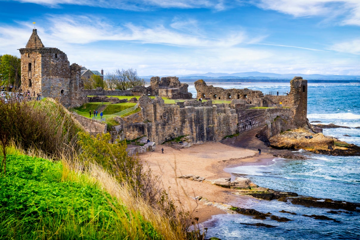 The medieval St Andrews Castle can provide a rewardingly historic respite from golfing