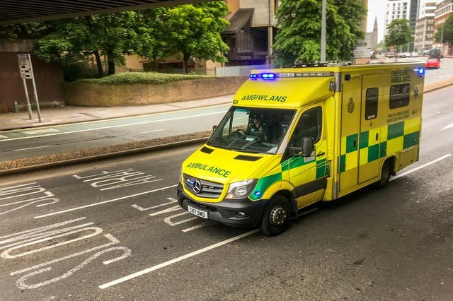 <p>Paramedics have raised concerns over the time needed to recharge the batteries on the electric ambulances </p>