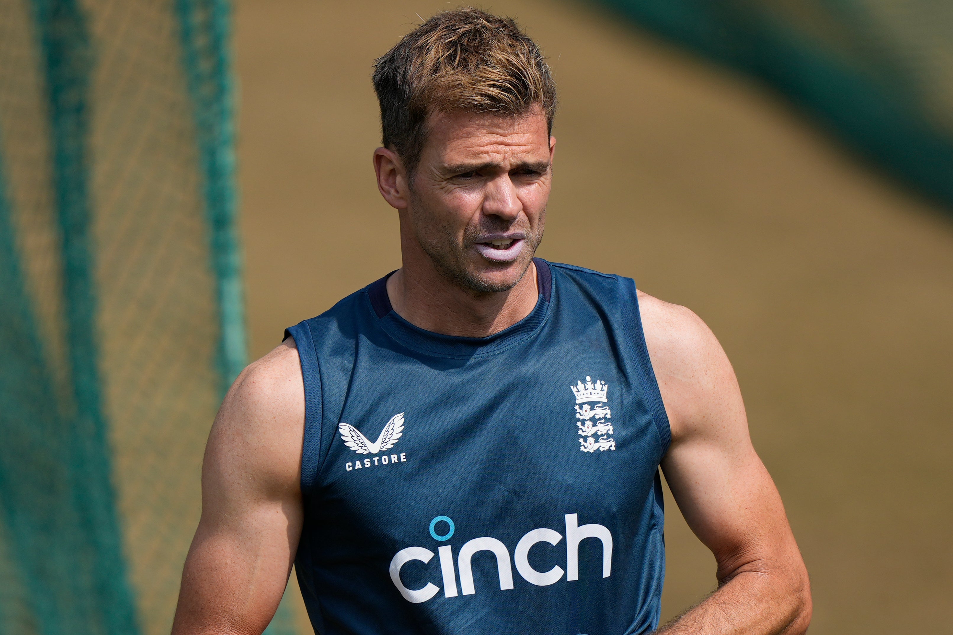 James Anderson is in the England team for the second Test