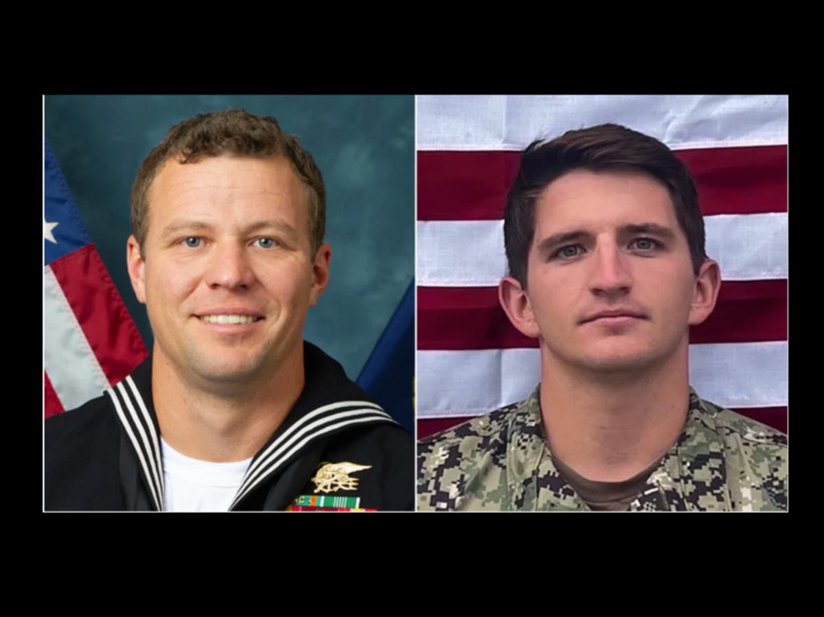 Navy Seals Killed In Red Sea Named By Pentagon Yemen 