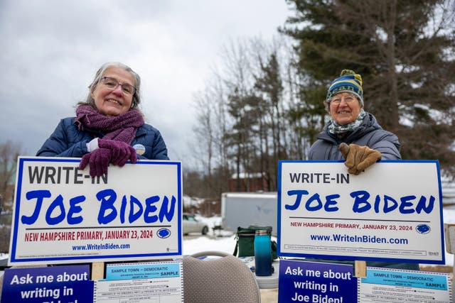 New Hampshire Democrats urged to write-in ‘ceasefire’ instead of Biden ...