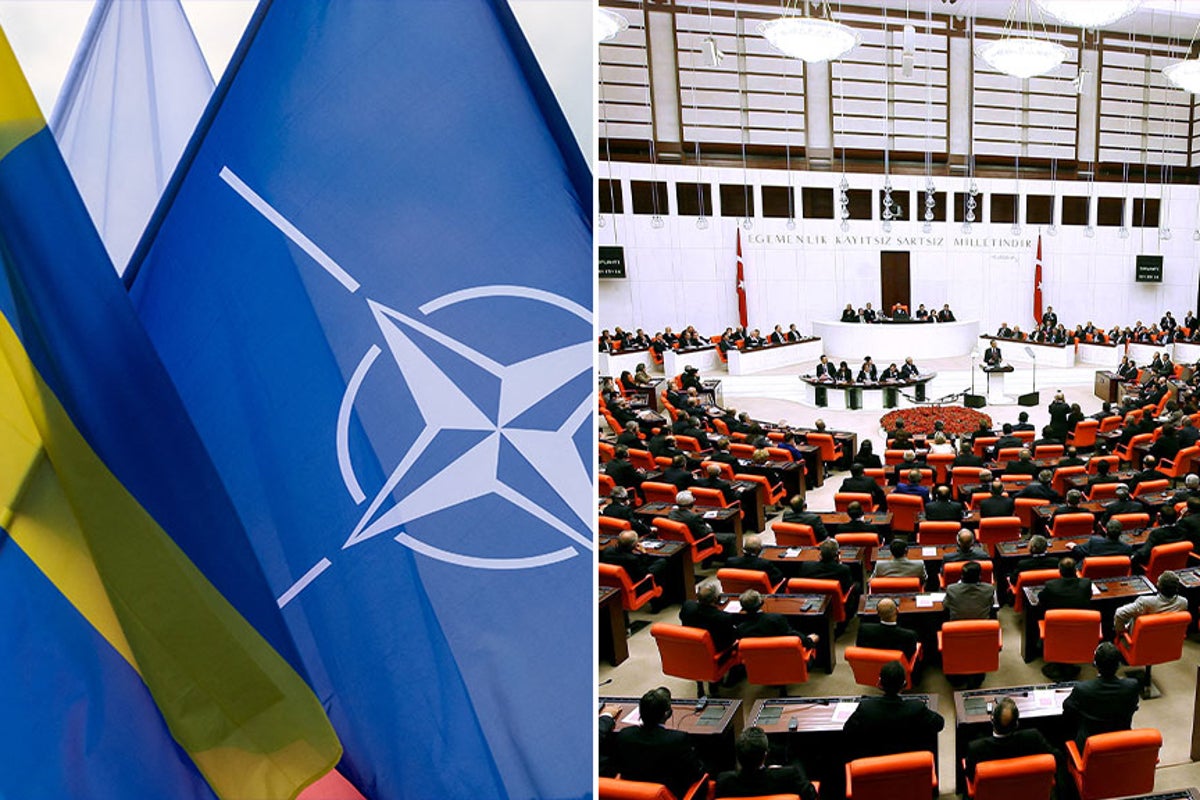 Watch: Turkish parliament votes on Sweden’s Nato membership bid after ...