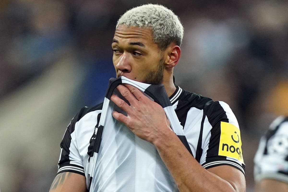 Newcastle confirm Joelinton will miss rest of season after surgery