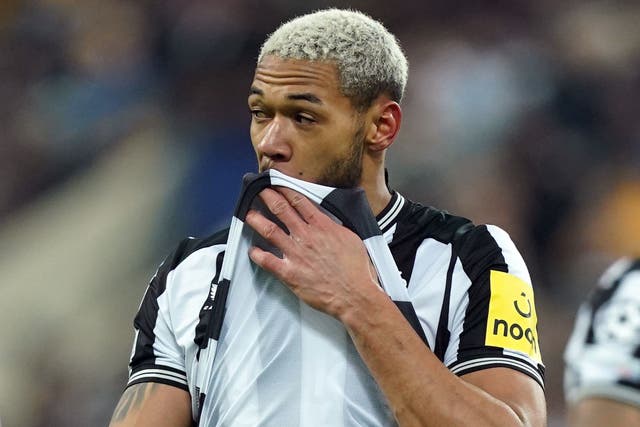 Newcastle will be without Joelinton for a prolonged spell (Mike Egerton/PA)