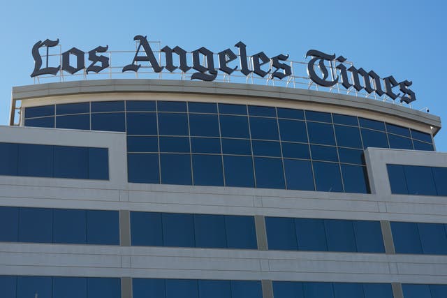 <p>Los Angeles Times says it is laying off 115 staff</p>