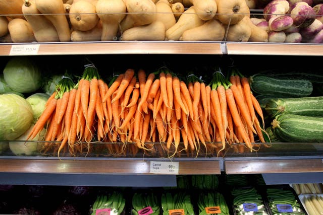 Scientists believe they have found the answer to why cut carrots curl (Chris Radburn/PA)