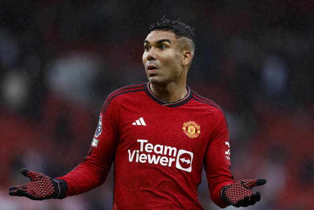 <p>Casemiro is one of two United players the Saudi club are after </p>