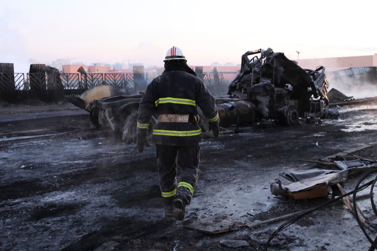 Collision of gas truck and car in Mongolian capital kills at least 6 and injures 11