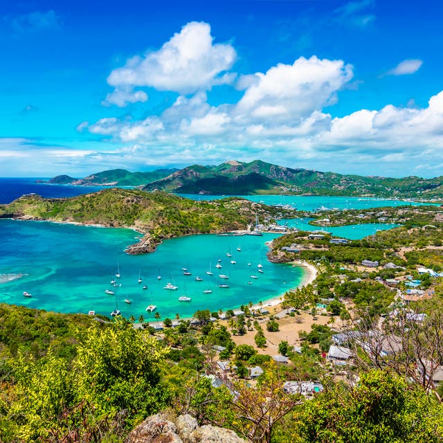 <p>Antigua is one of two main islands that comprises the country of Antigua and Barbuda </p>