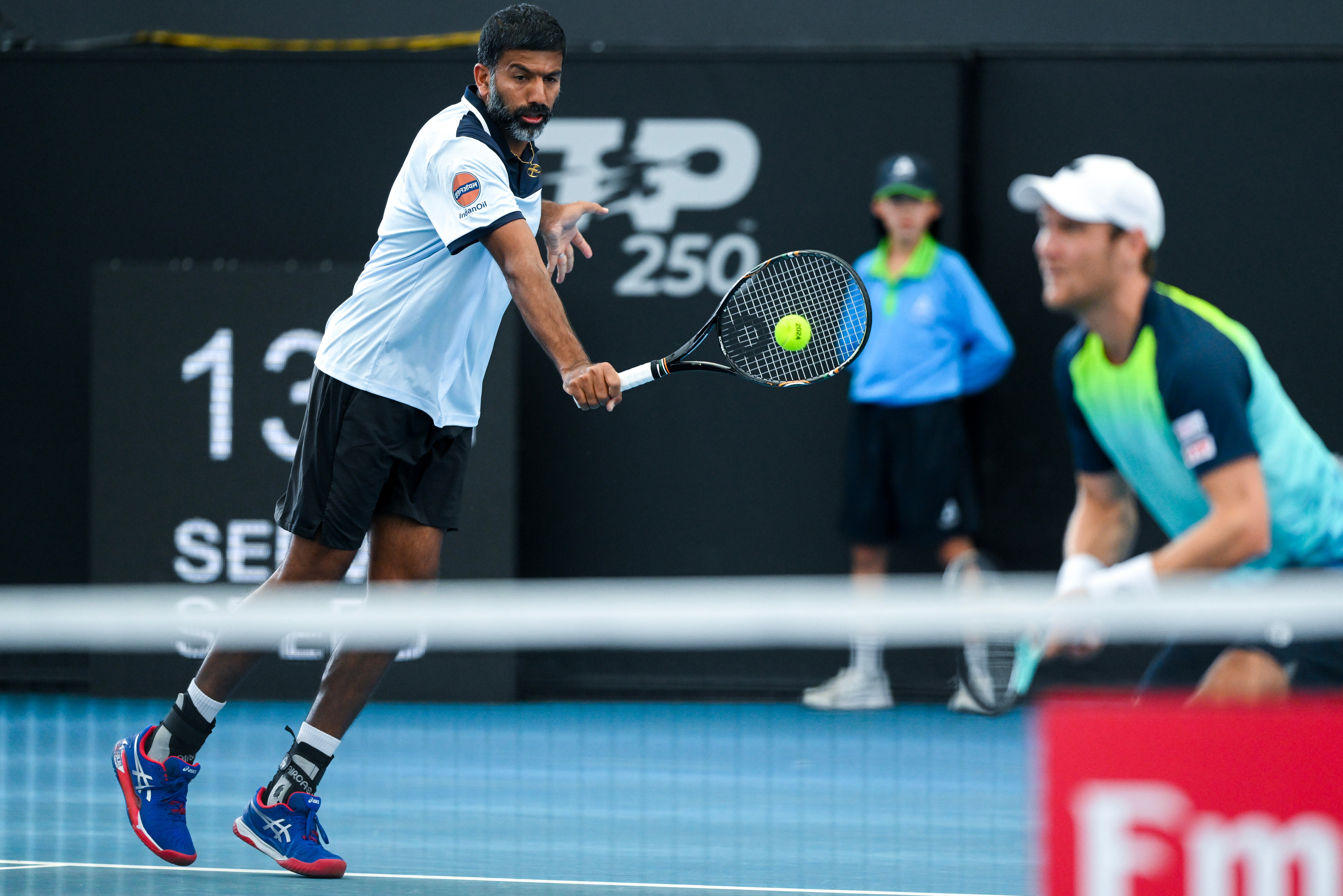 Rohan Bopanna has risen to the top of the men’s doubles rankings
