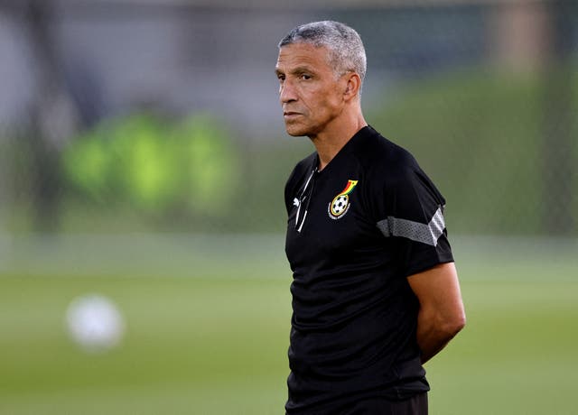 <p>Chris Hughton has been relieved of his duties as Ghana manager</p>