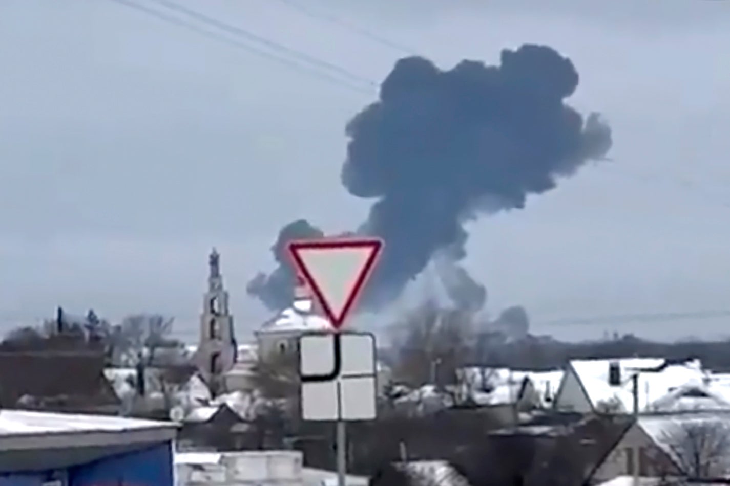 Russia Warplane Crash