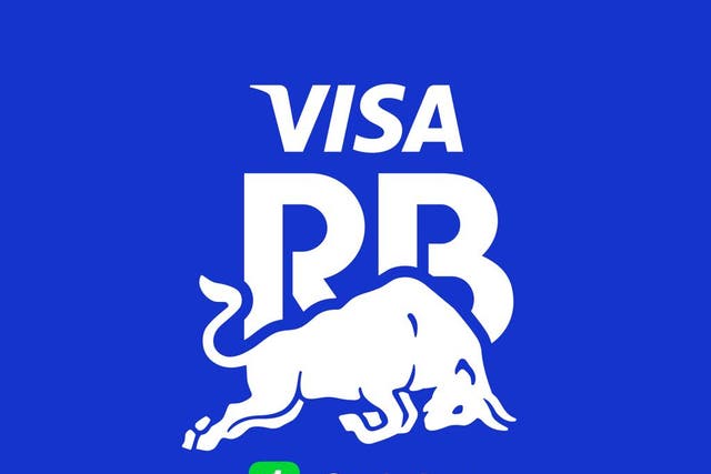 <p>The new logo for the Visa Cash App RB team</p>