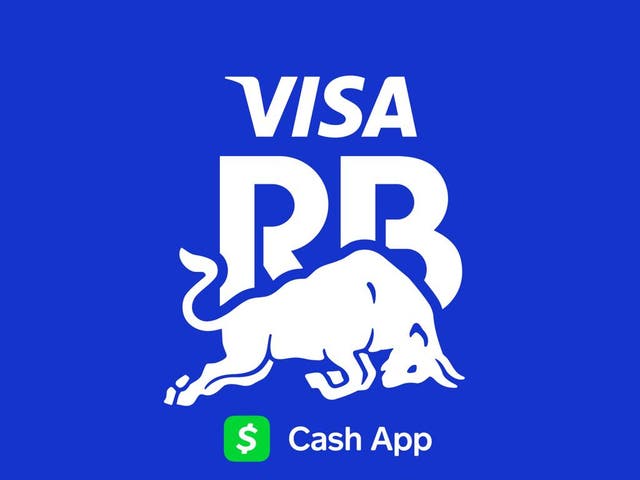 <p>The new logo for the Visa Cash App RB team</p>