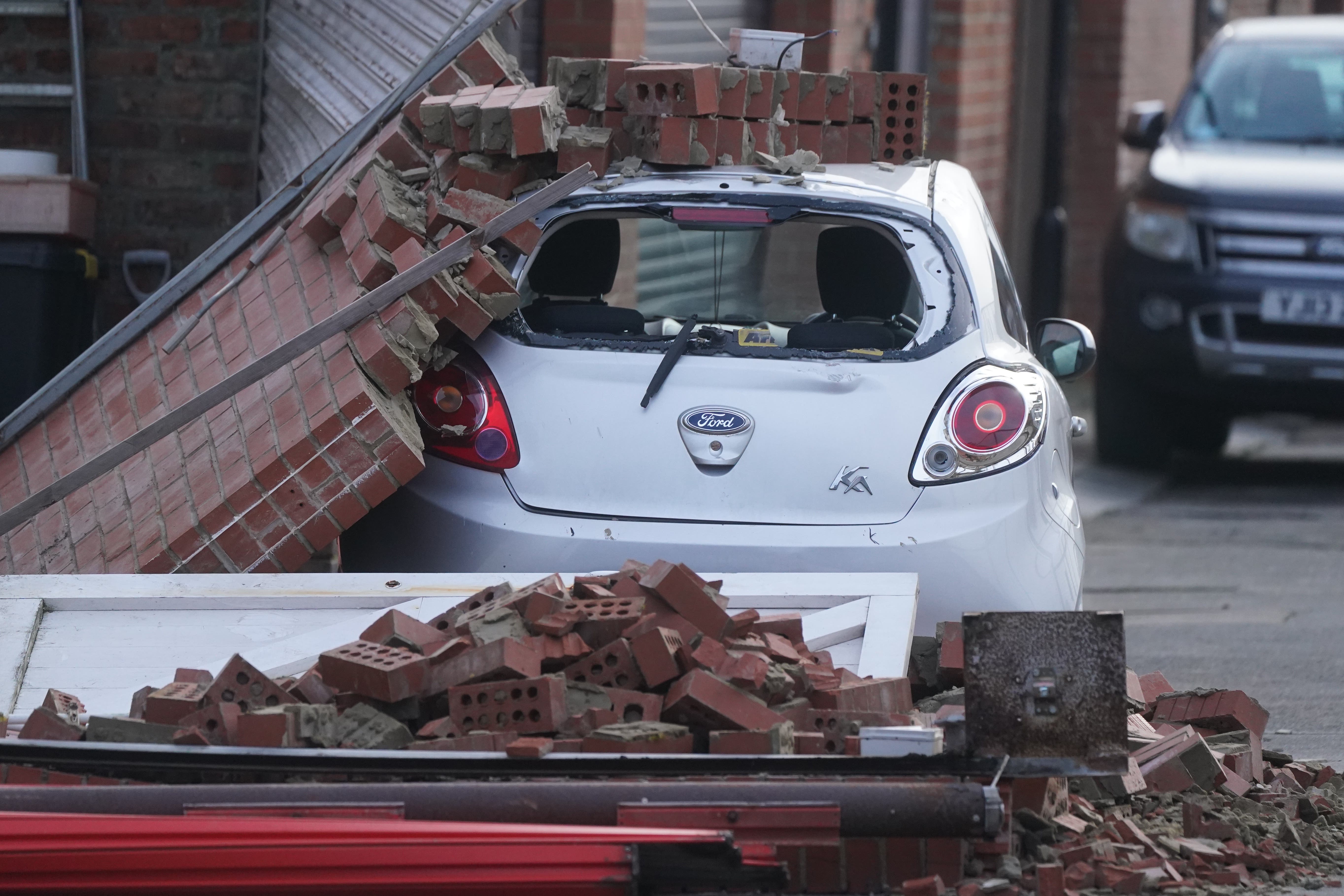 Storm Jocelyn has caused damage and disruption (Owen Humphreys/PA)