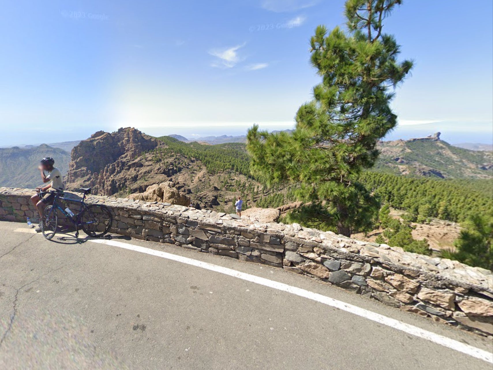 The man was reported missing on Monday while hiking at Pico de Las Nieves