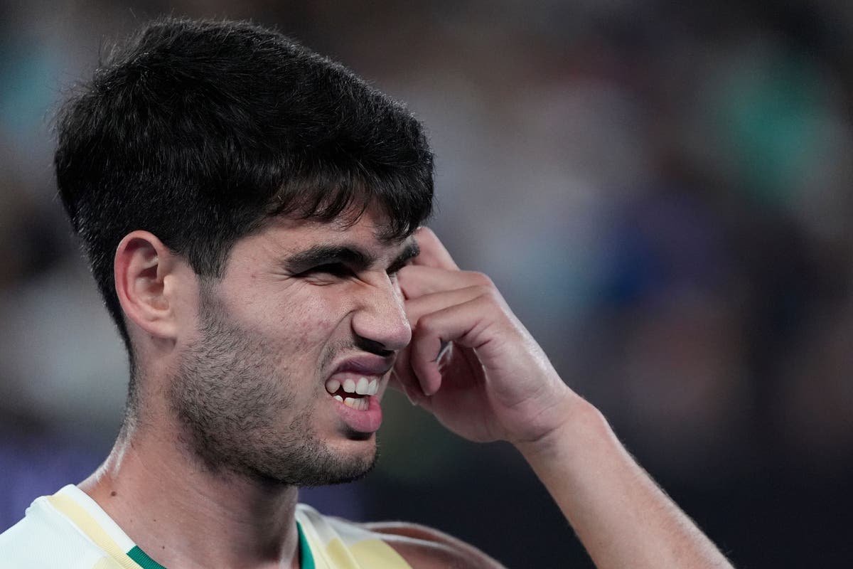 Australian Open day 11: Carlos Alcaraz out as Alexander Zverev prevails