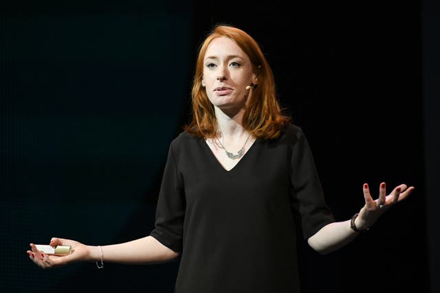 <p>Dr Hannah Fry is a lecturer, podcaster, author and social media sensation </p>