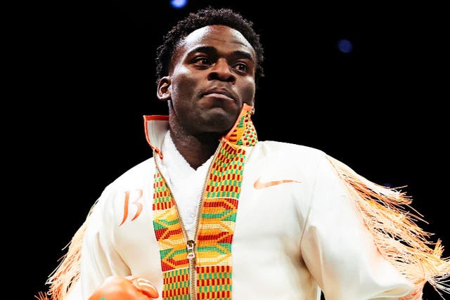 <p>Joshua Buatsi is looking to get his career back on track after losing his last fight</p>