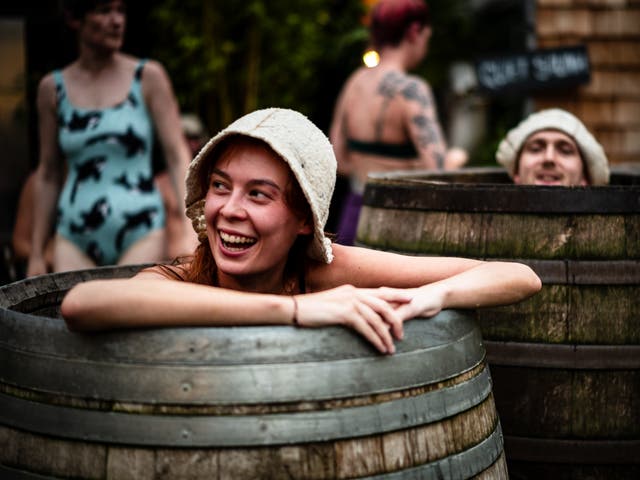 <p>Hackney Wick Community Sauna Baths have taken east London by storm </p>