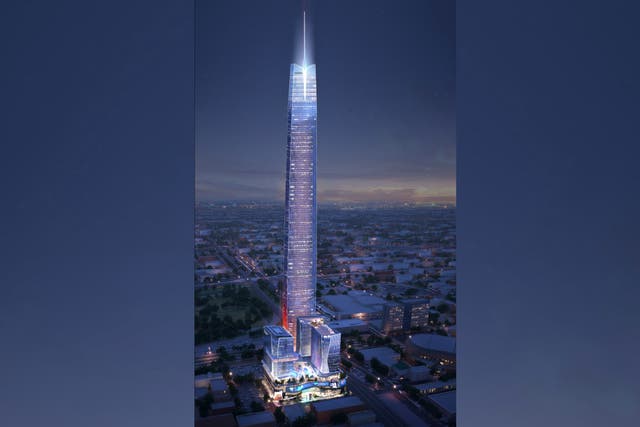 <p>The tallest building in the United States soon won’t be in New York or Chicago</p>