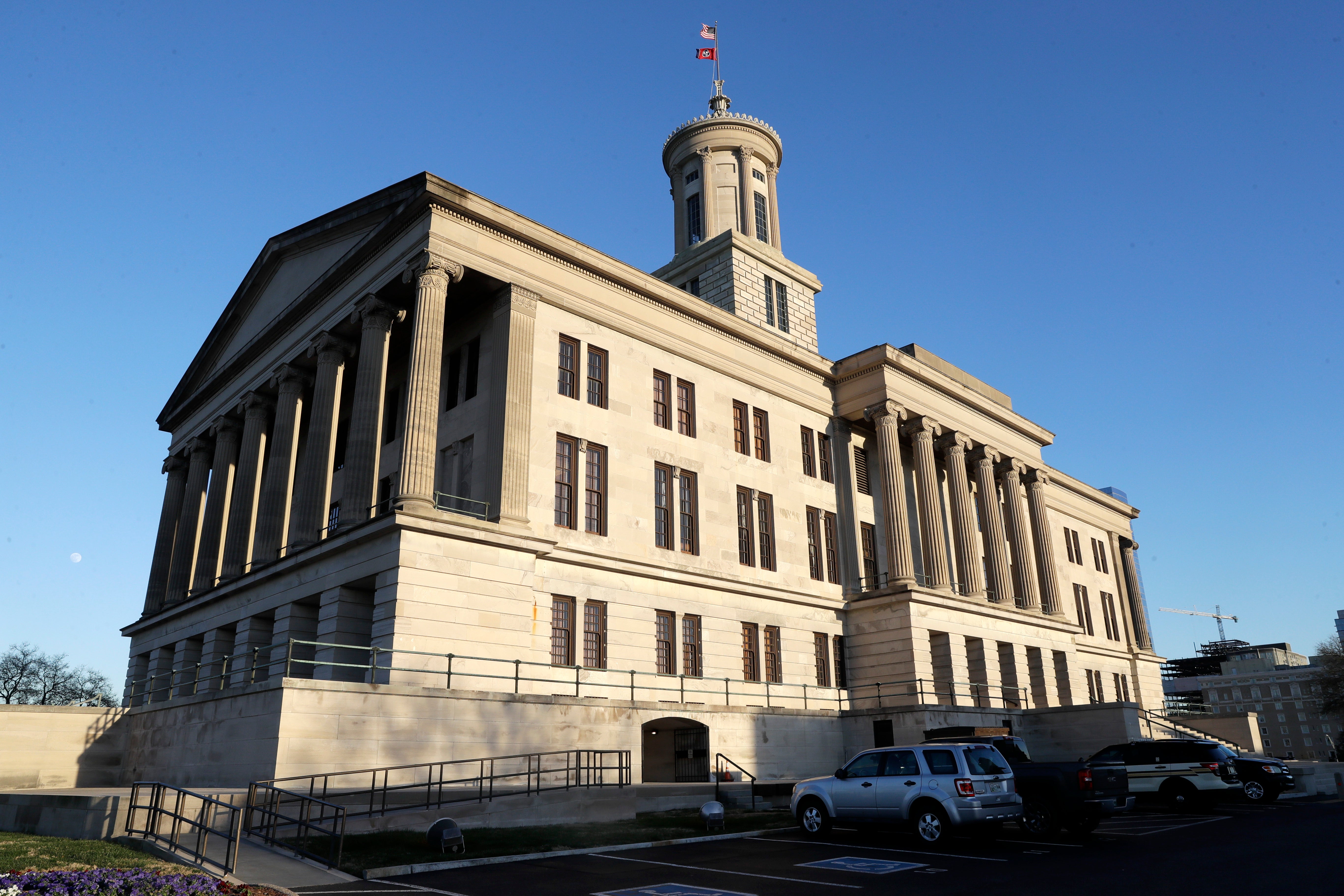 The Tennessee Capitol in Nashville, where officials say felons will have to restore gun rights before they can vote