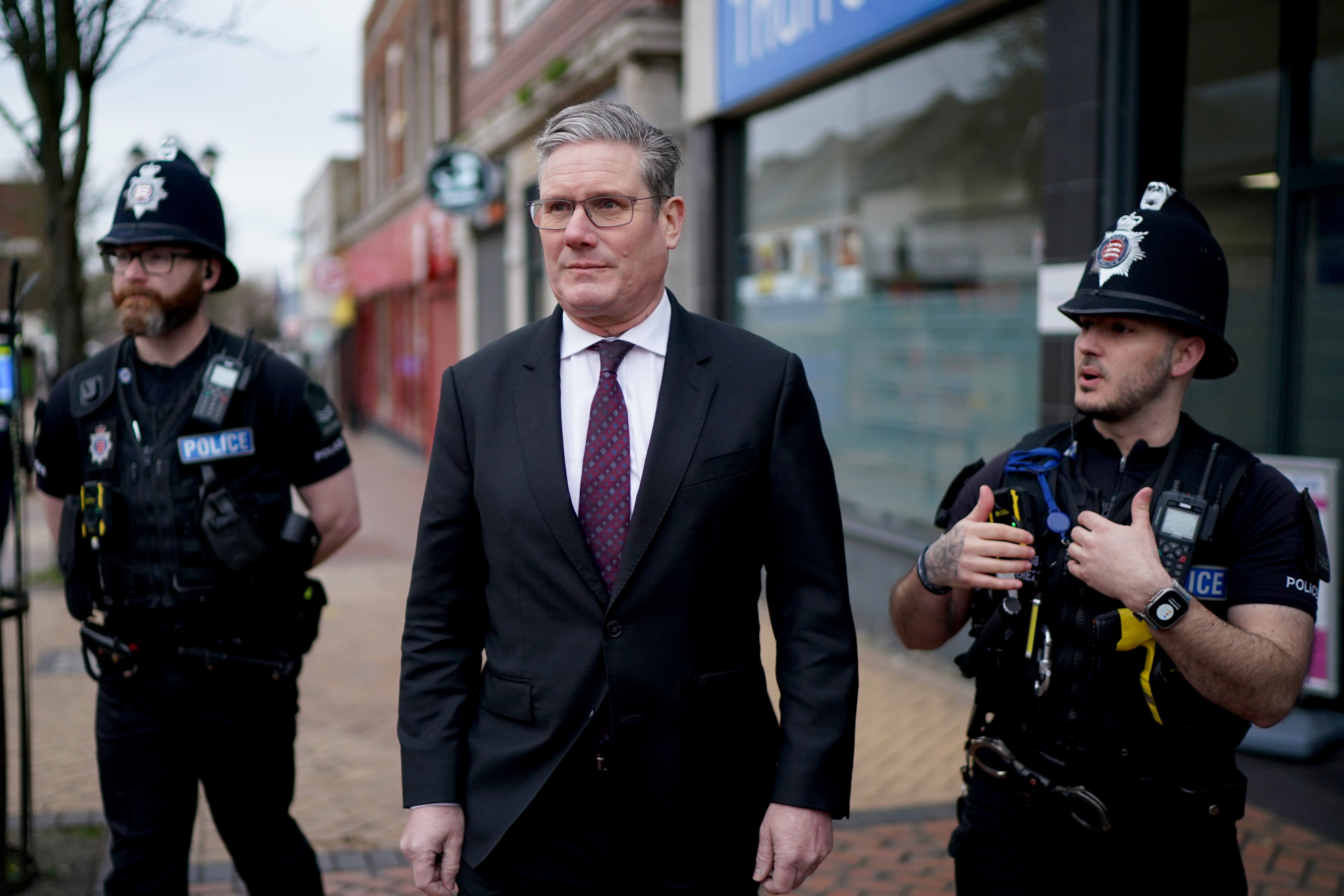 A Labour government would launch a £100 million youth programme to tackle knife crime, Sir Keir Starmer has said (Gareth Fuller/PA)