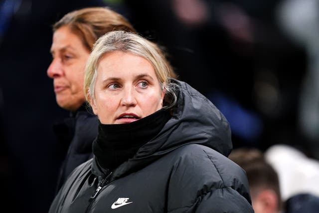 Emma Hayes thought Chelsea were efficient but boring in beating Real Madrid 2-1 (Zac Goodwin/PA)