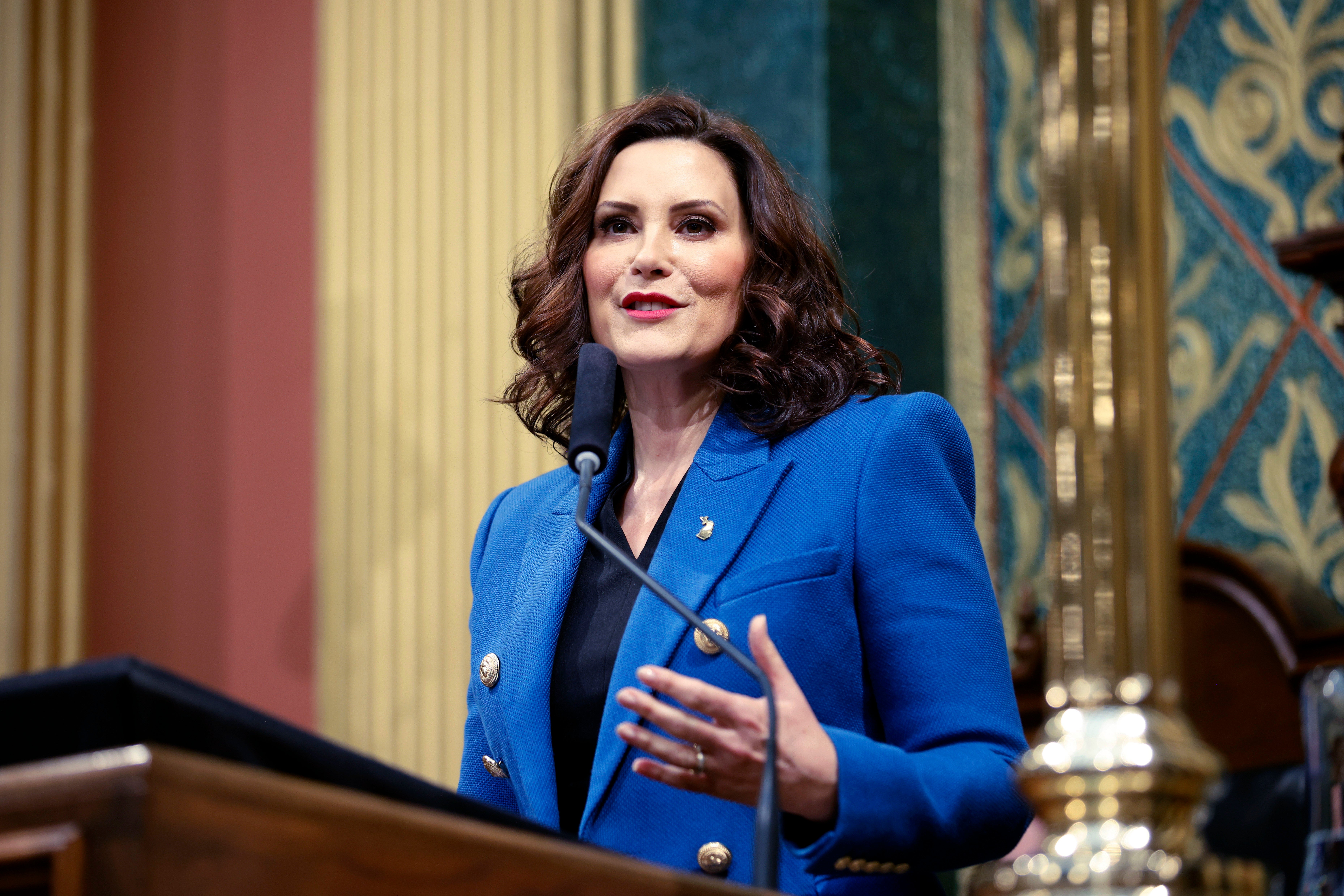 Gretchen Whitmer is seen as one of the leaders of the moderate wing of the Democratic Party