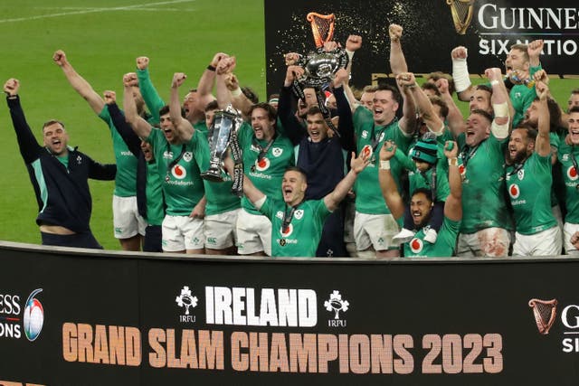Ireland are the defending Six Nations champions (Donall Farmer/PA)