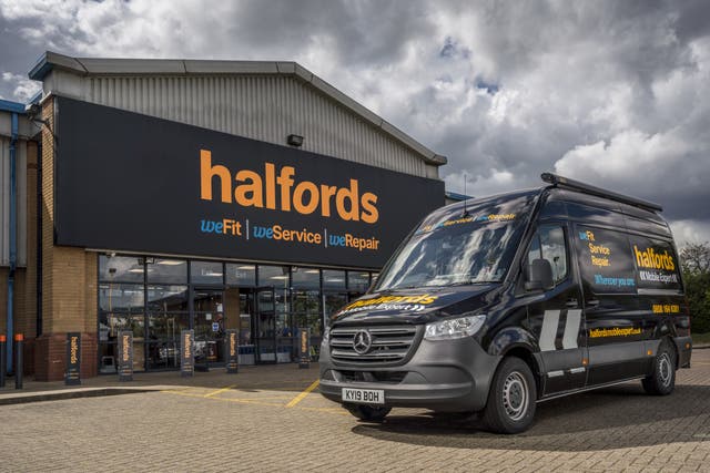 Retailer Halfords has revealed weaker-than-expected trading amid mild weather and consumer cutbacks in the run-up to Christmas (Halfords/PA)