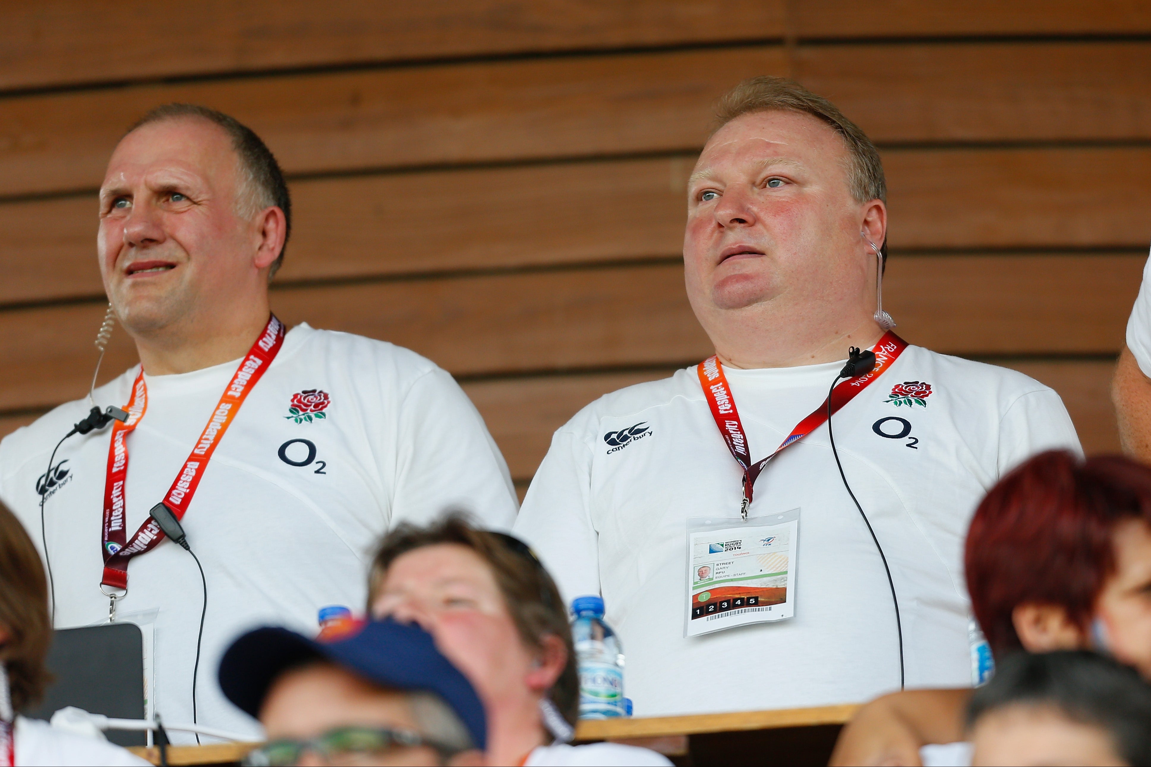 Gary Street (right) and Graham Smith departed the RFU in 2015