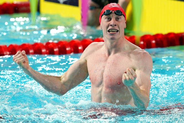 Tom Dean wants five medals at the Paris Olympics (Peter Byrne/PA)