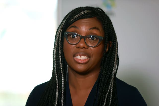 <p>Unity candidate in waiting: Kemi Badenoch, the business secretary </p>