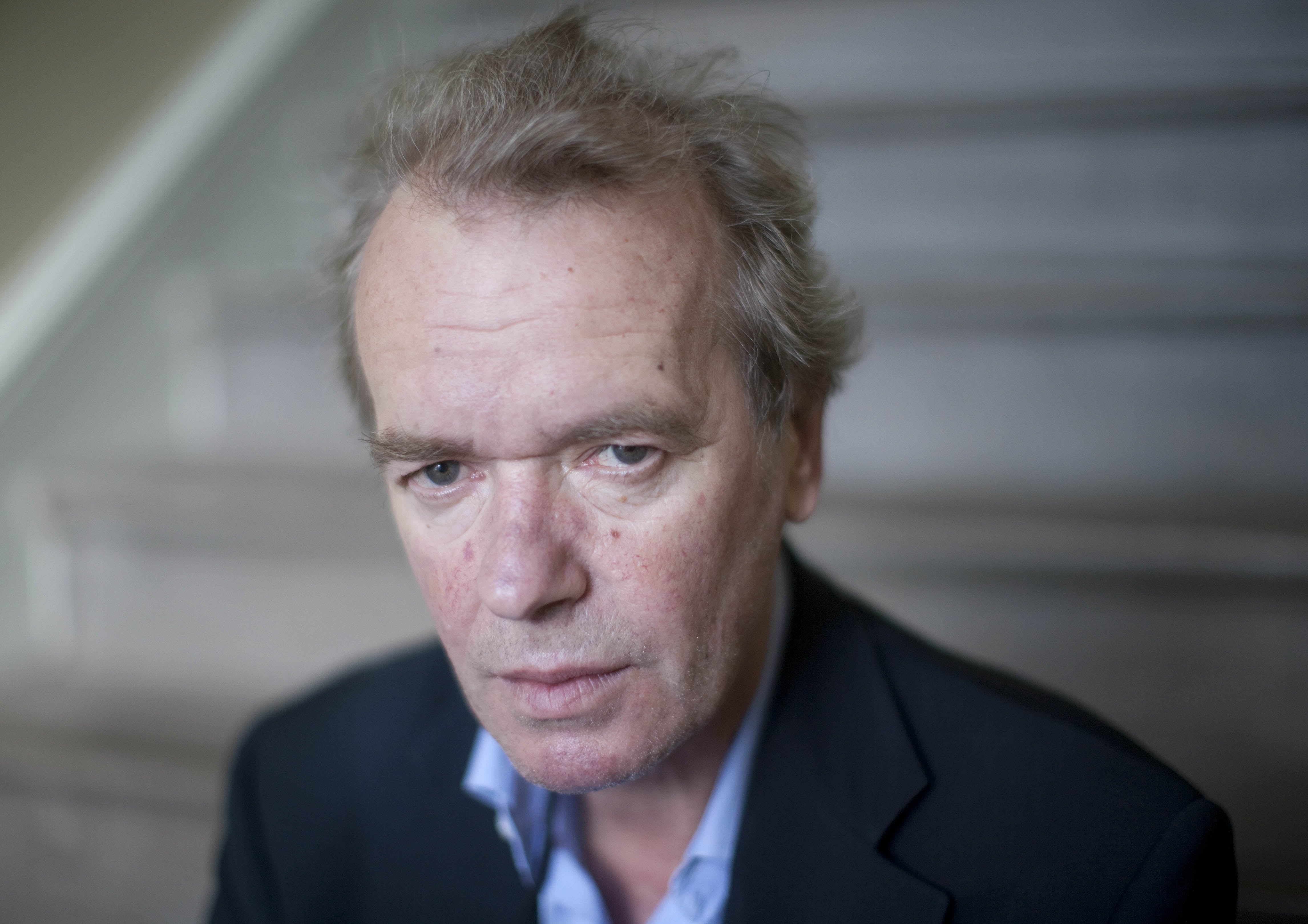 Martin Amis, who died last year, in 2010