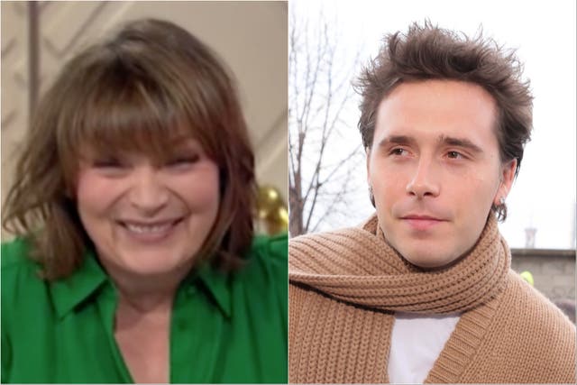 <p>Lorraine Kelly was shocked to find out Brooklyn Beckham does not make the food on his Uber Eats menu </p>