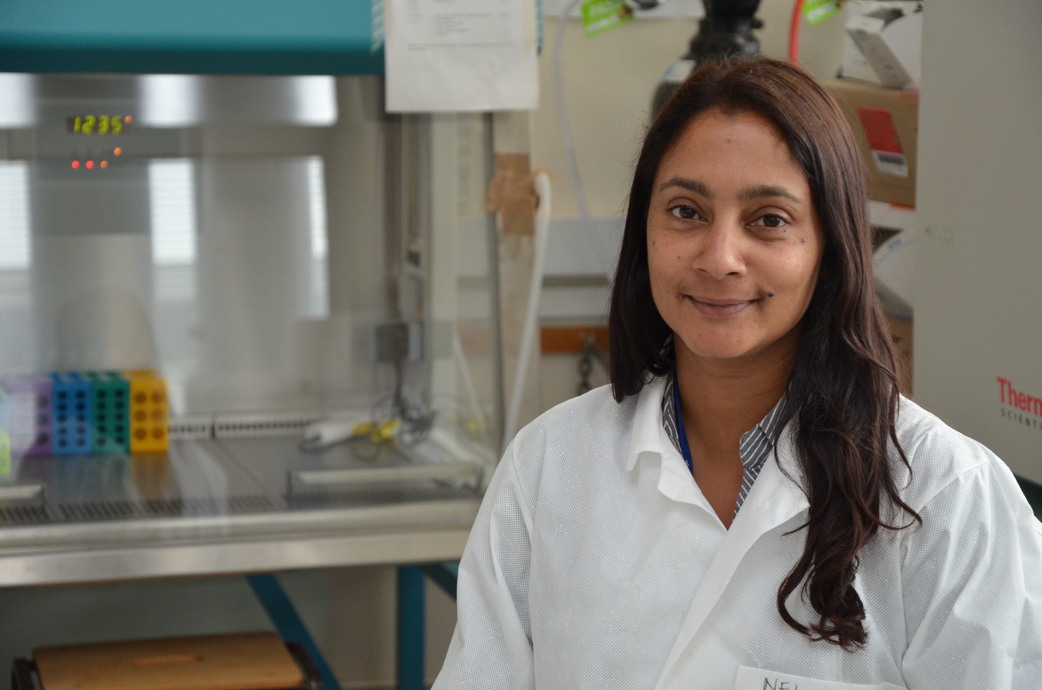 Dr Nelofer Syed, who leads the Brain Tumour Research Centre of Excellence at Imperial.