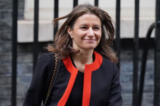 <p>Culture secretary Lucy Frazer toured the studios this week to try and persuade the public that the BBC is biased </p>