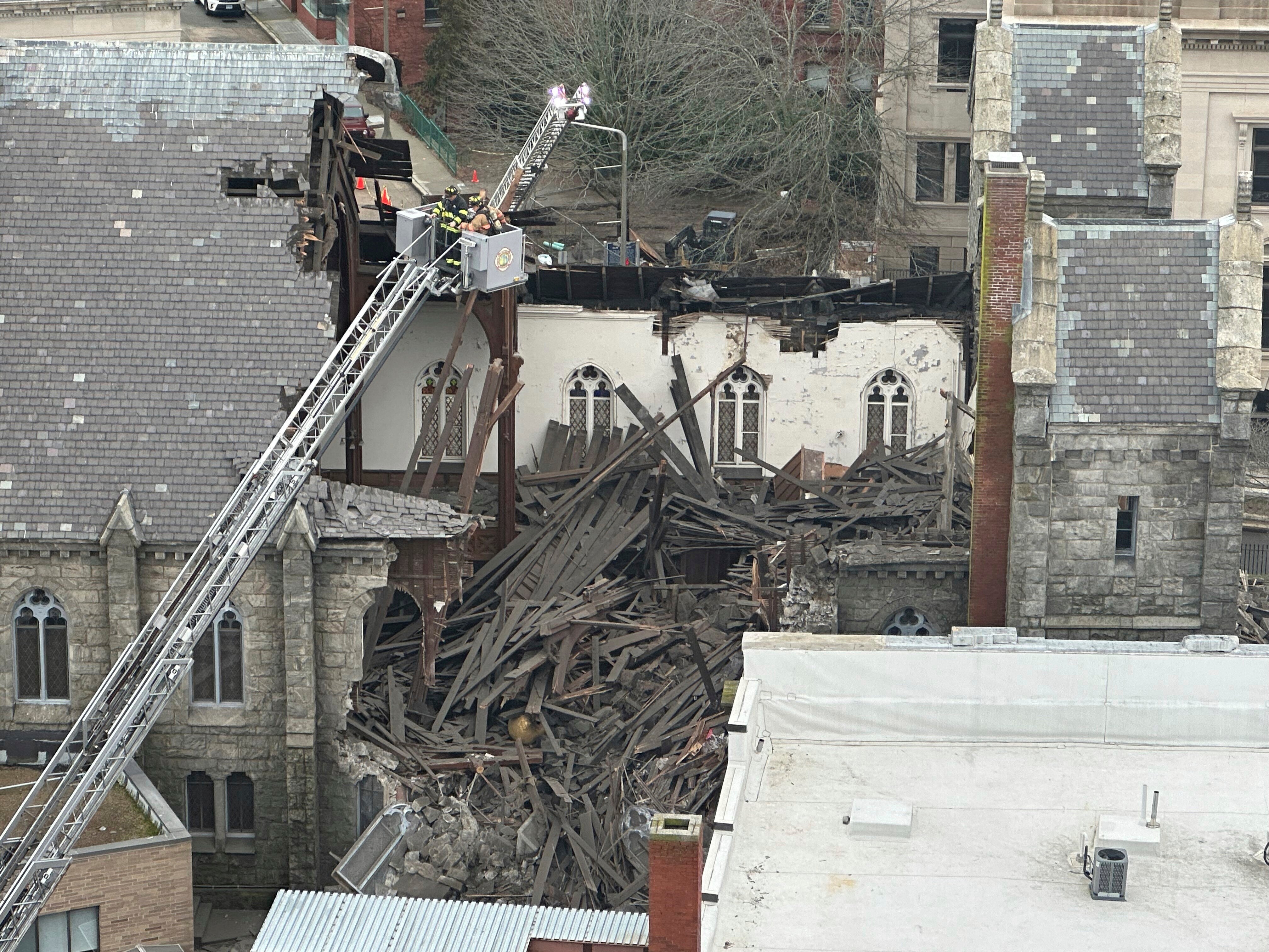 Church Collapse Connecticut