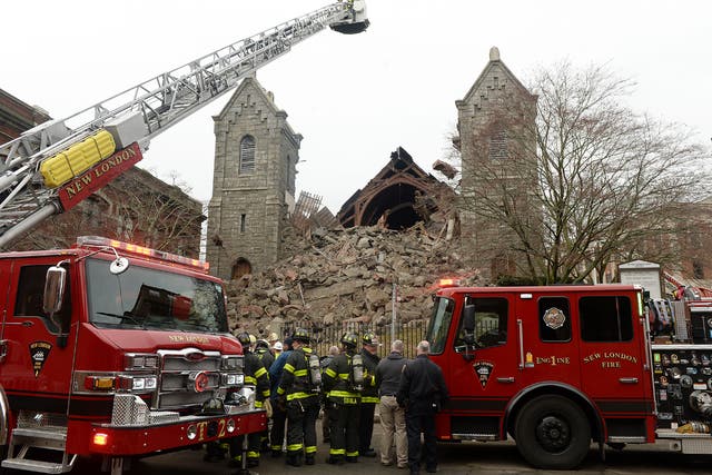 Church Collapse Connecticut