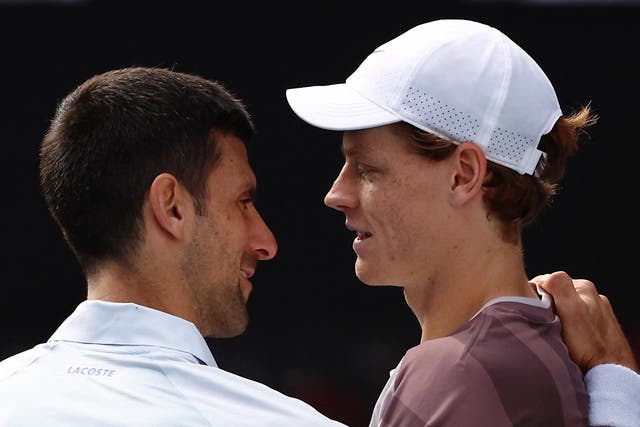 <p>Novak Djokovic was beaten by Jannik Sinner in the Australian Open semi-finals </p>