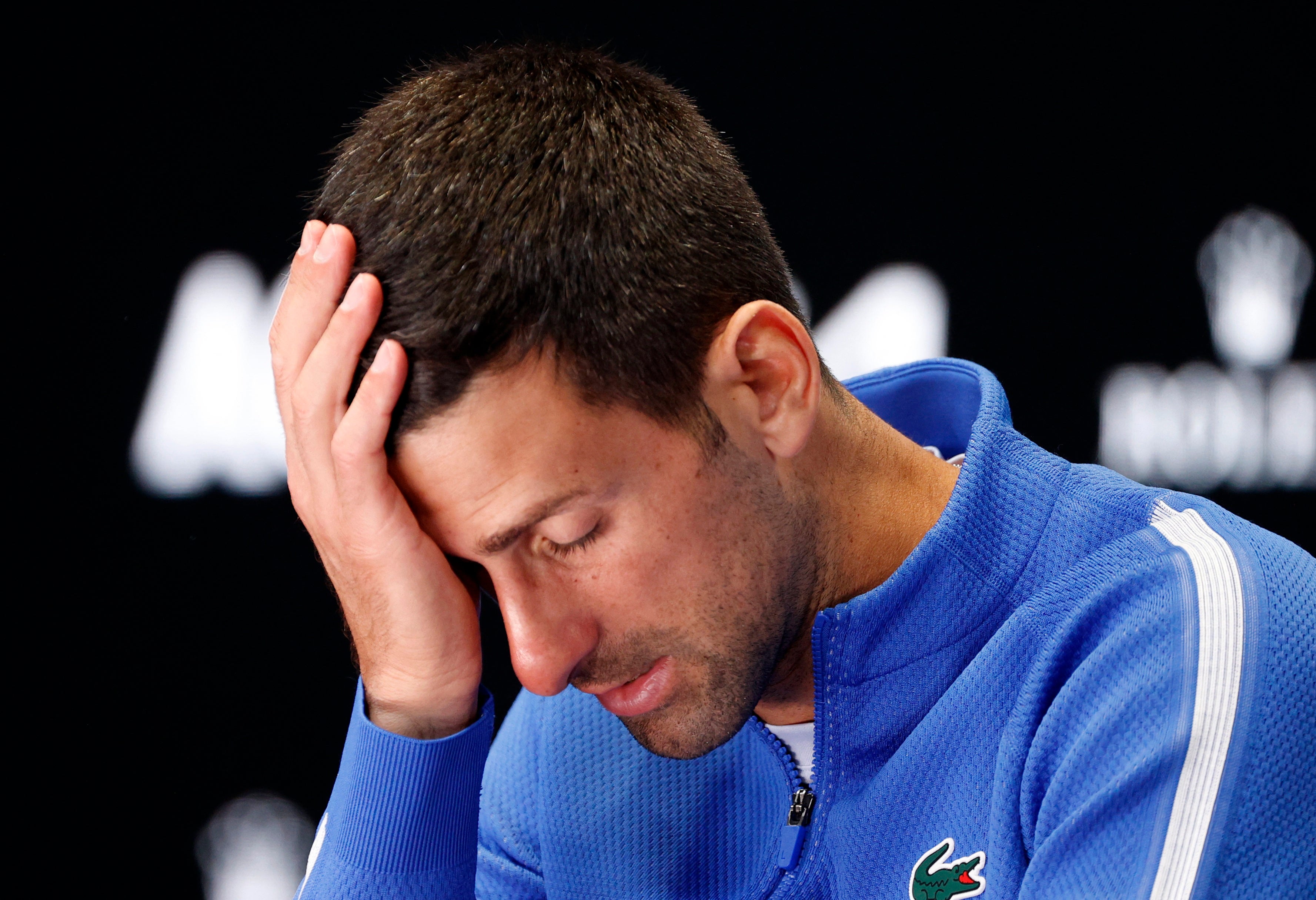 Djokovic said he was ‘outplayed’ in the Australian Open semi-finals