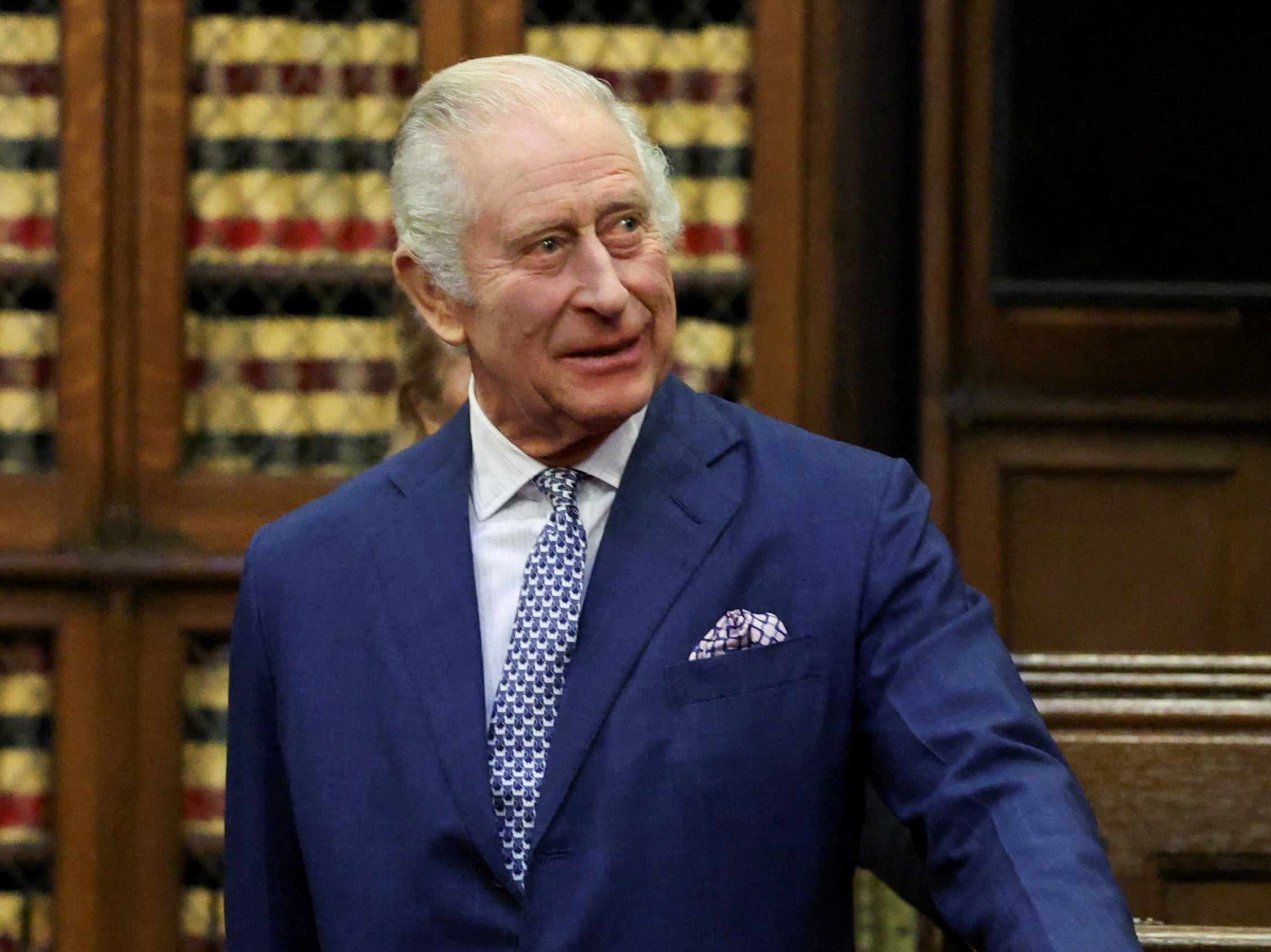 The king is being treated at the same hospital where the Princess of Wales is recovering